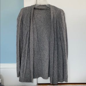 Grey cardigan
